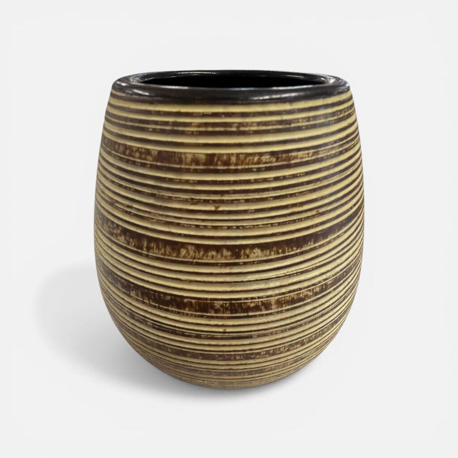 West German Ceramic Vase 1950's by Hohr Grenzhausen