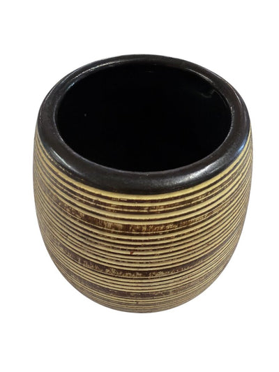 West German Ceramic Vase 1950's by Hohr Grenzhausen