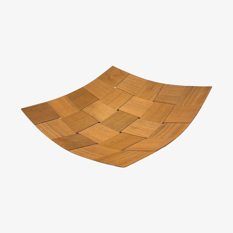 Vintage Mosaic Wood Tray