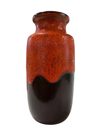 West German Scheurich 213-20 Volcanic glaze Ceramic Vase