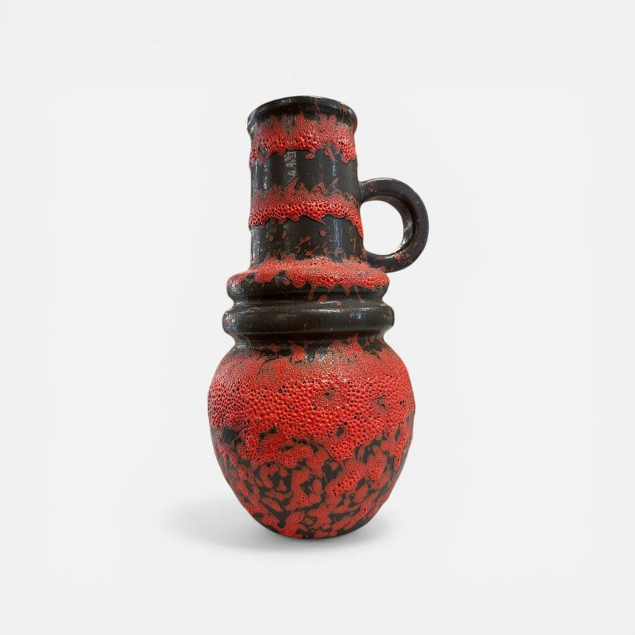 West German Scheurich Fat Lava Pottery Vase 428/26