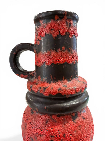 West German Scheurich Fat Lava Pottery Vase 428/26