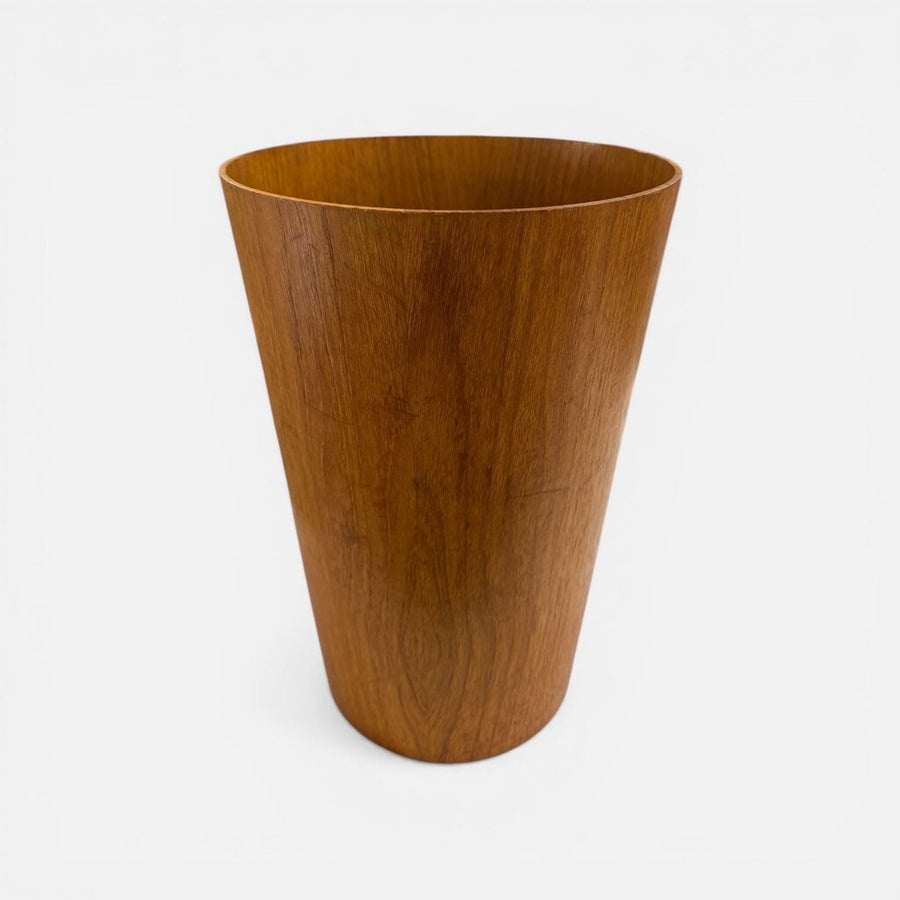 Danish Modern Teak Waste Basket