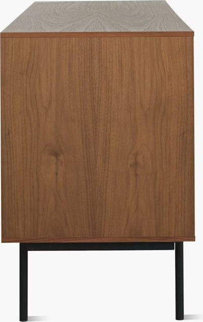 Aura Credenza in Walnut & Black by DWR