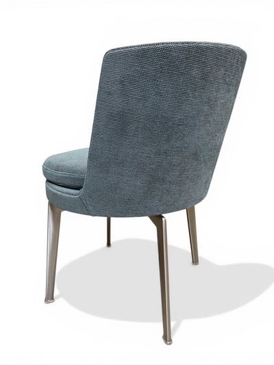 Set of Four Flexform "Feel Good" Aluminum Frame Dining Chairs (Set of 4)