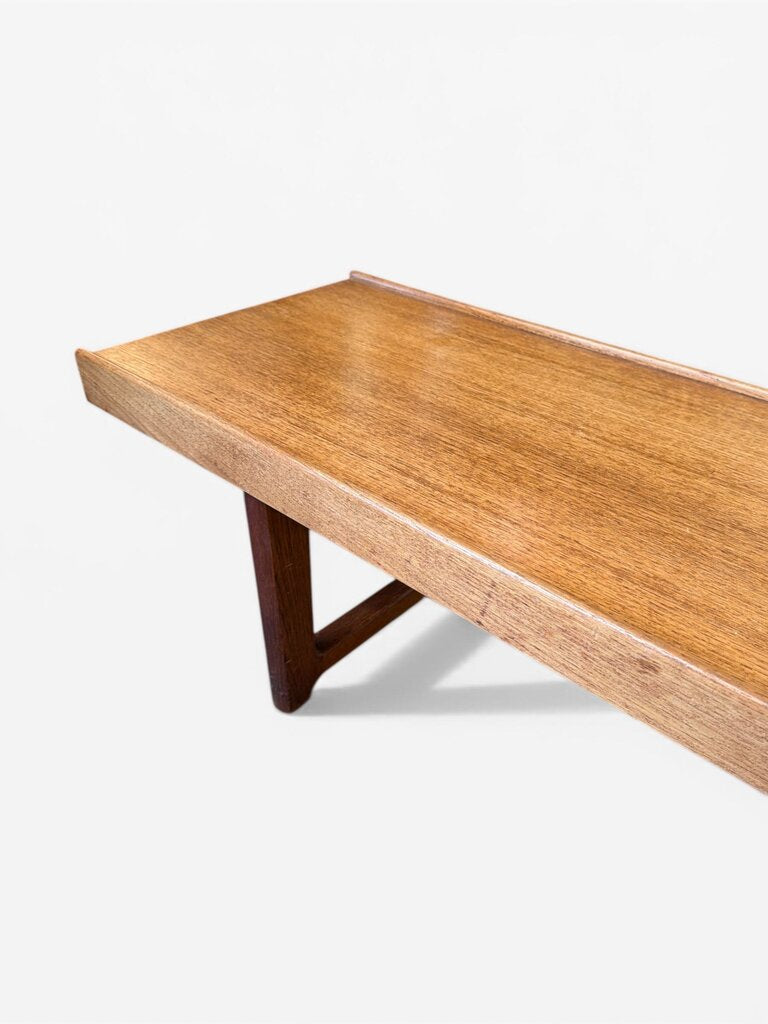 Mid Century Torbjorn Afdal for Bruksbo Danish Teak Krobo Bench