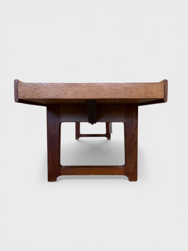 Mid Century Torbjorn Afdal for Bruksbo Danish Teak Krobo Bench