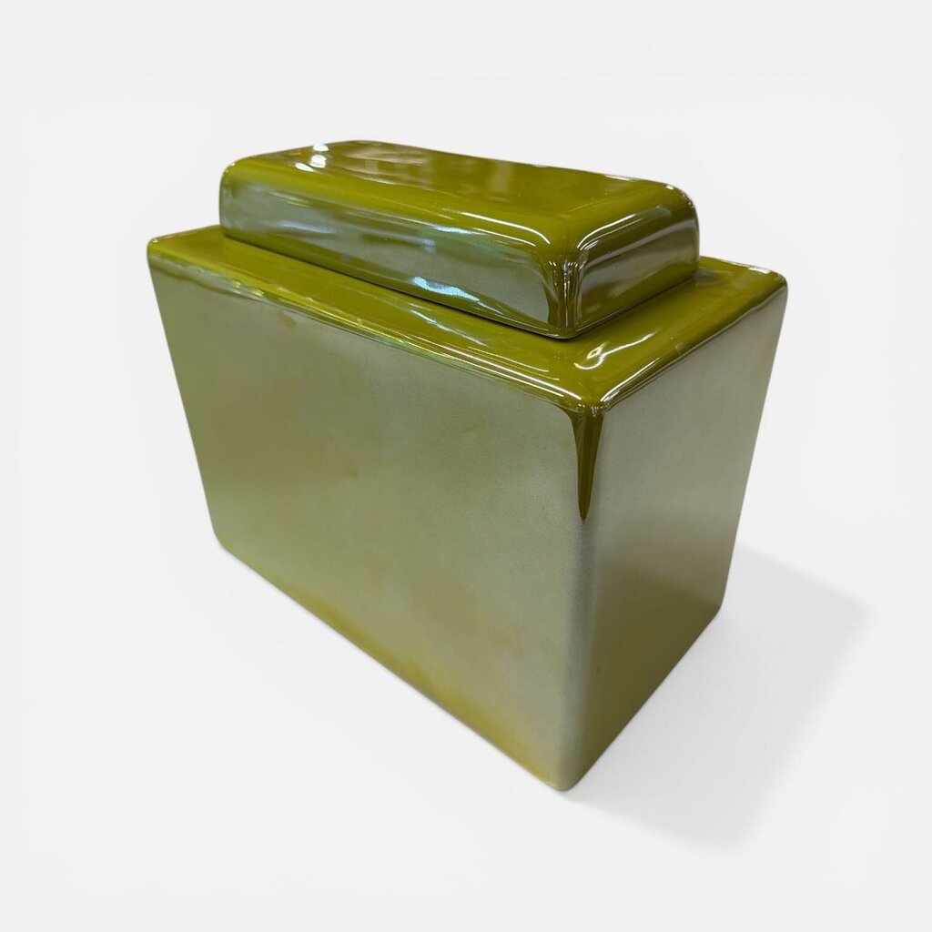 Gobal Views Avocado Covered Container