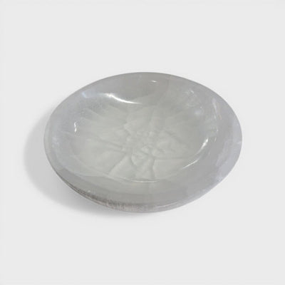 Natural Stone Selenite Eye Crystal Bowl Catchall