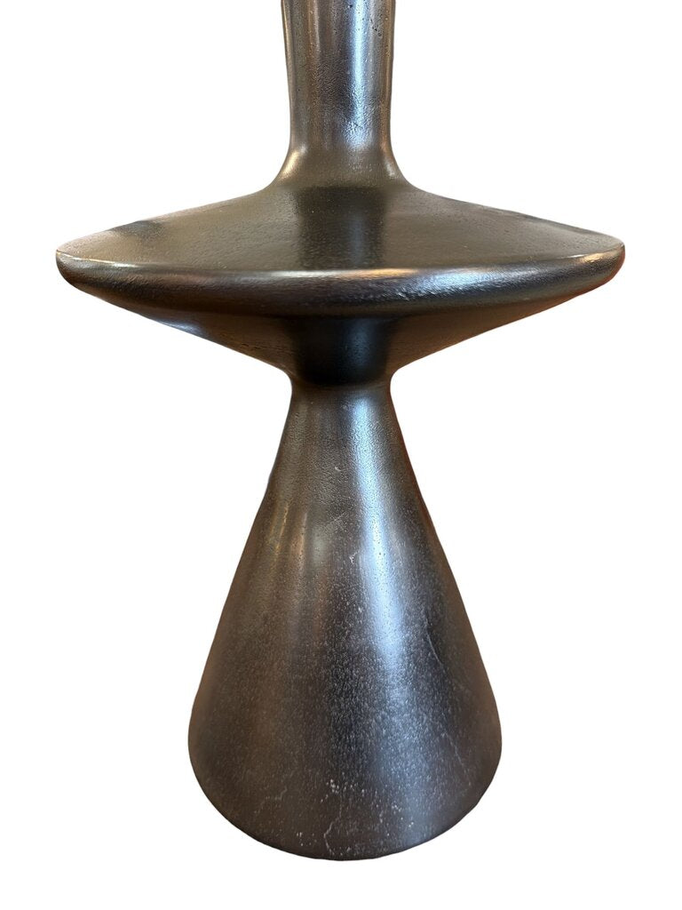 PAIR Putney Lamps in Antiqued Aluminum (Set of 2)