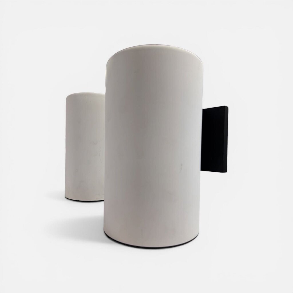 PAIR Authentic Mid Century Lightolier Wall Mount Exterior Light Fixtures (Set of 2)