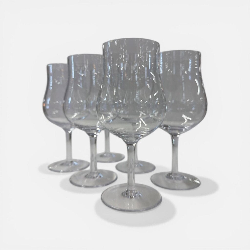 Bayel French Blown Crystal Tall Wine Glasses (SET of 6)