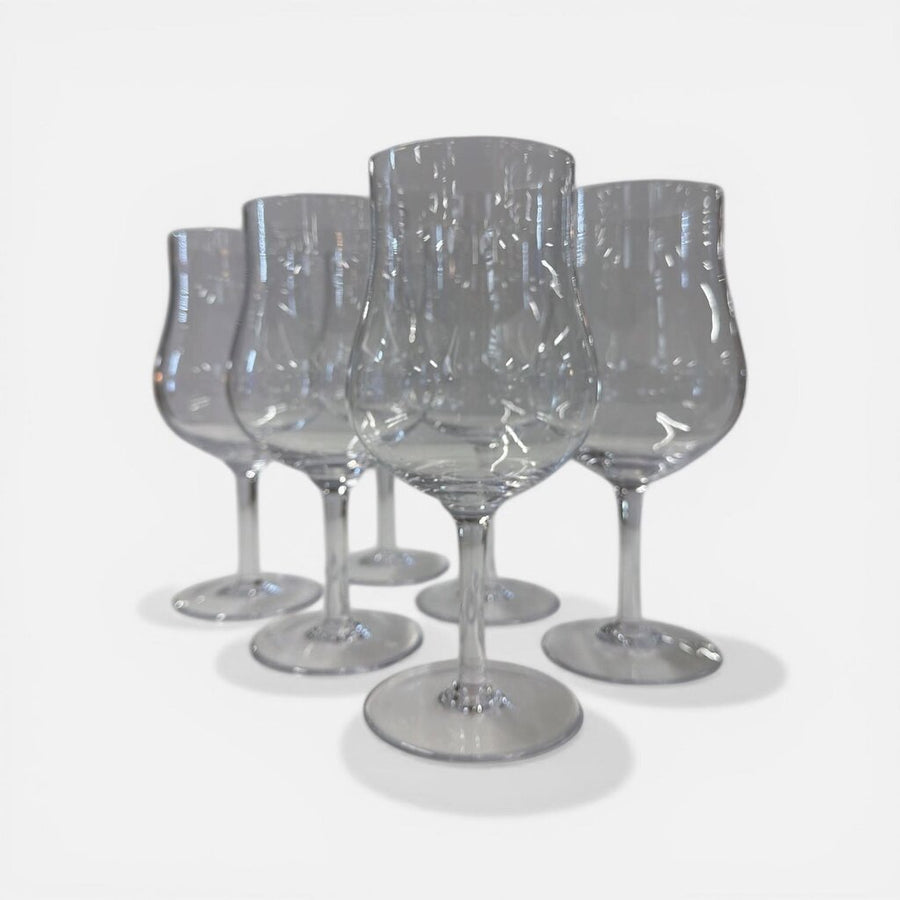 Bayel French Blown Crystal Tall Wine Glasses (SET of 6)