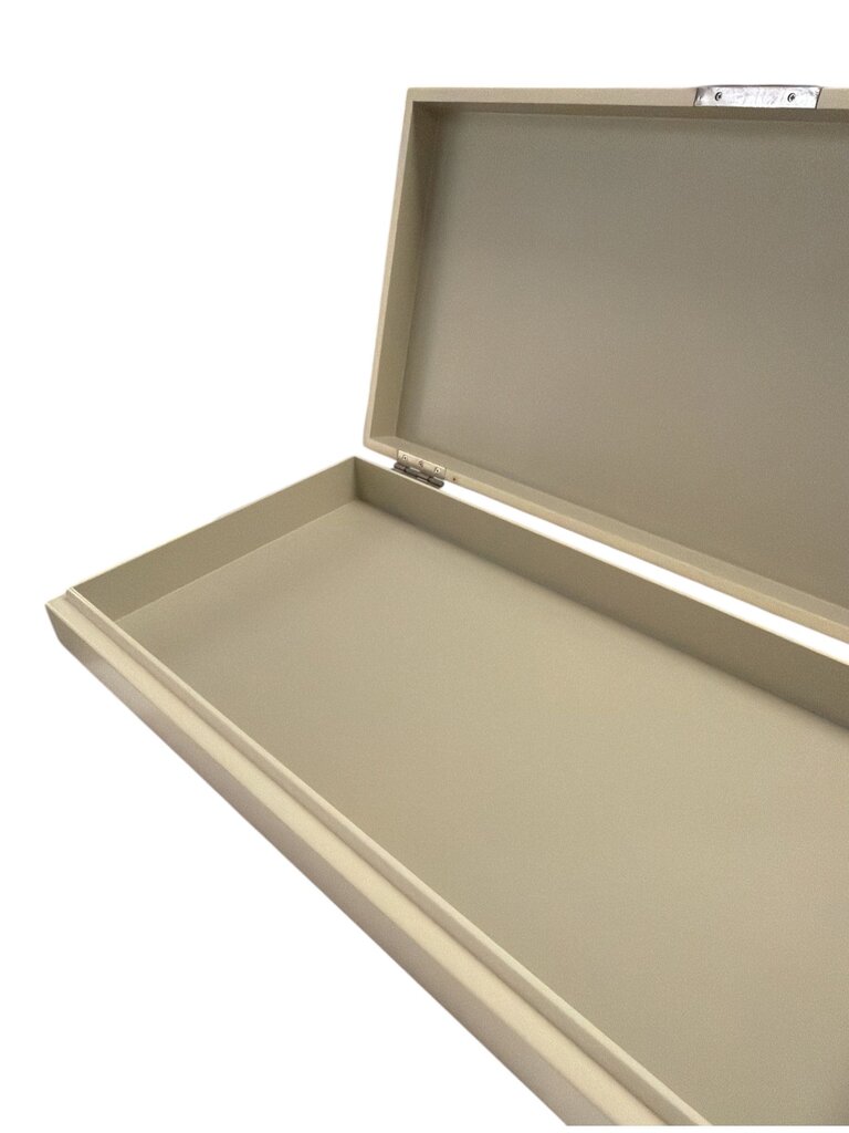 Barbara Barry Global Views Ivory Lacquer Box - Large