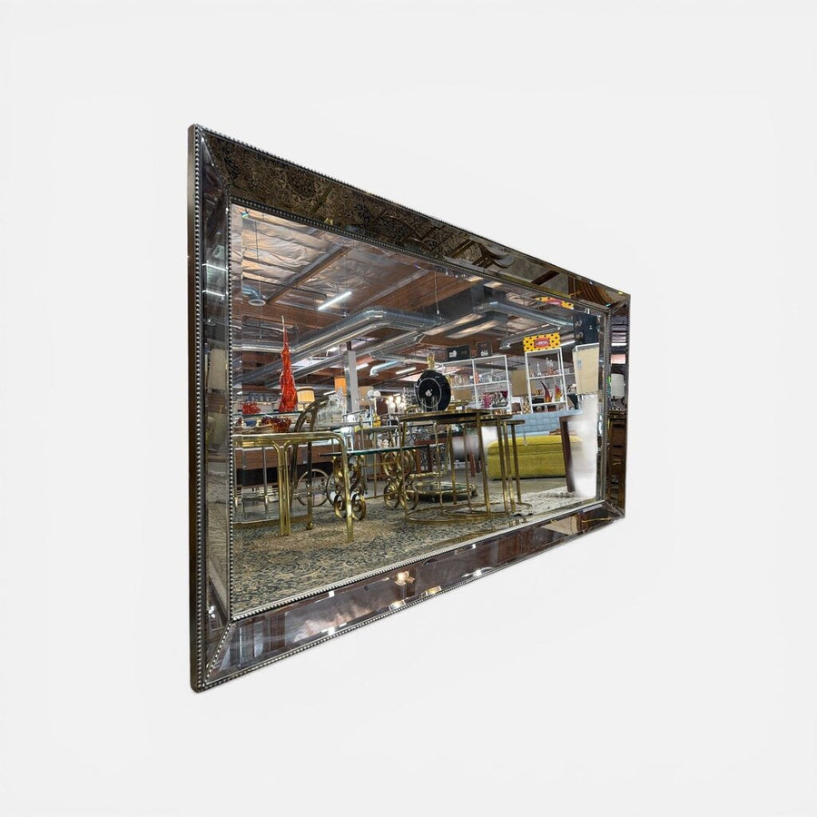 Beveled Oversized Rectangular Mirror 6.5ft