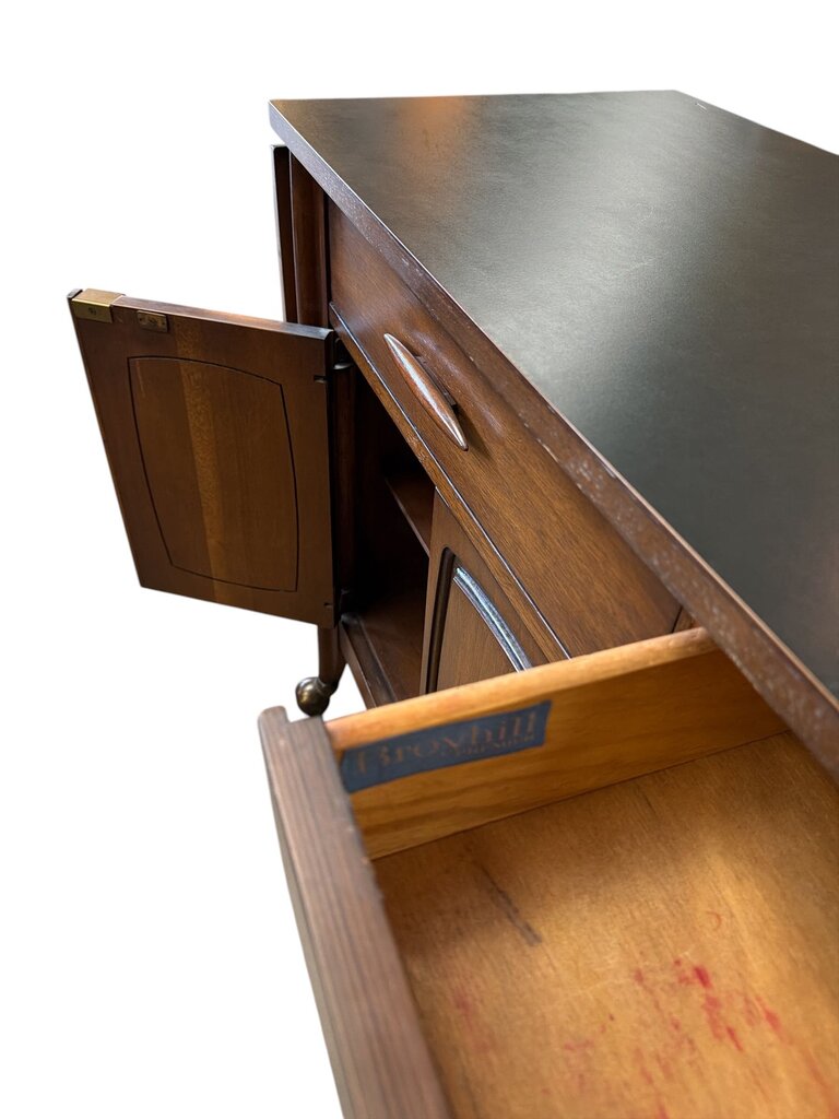 Mid Century Broyhill Emphasis Expanding Service Cart