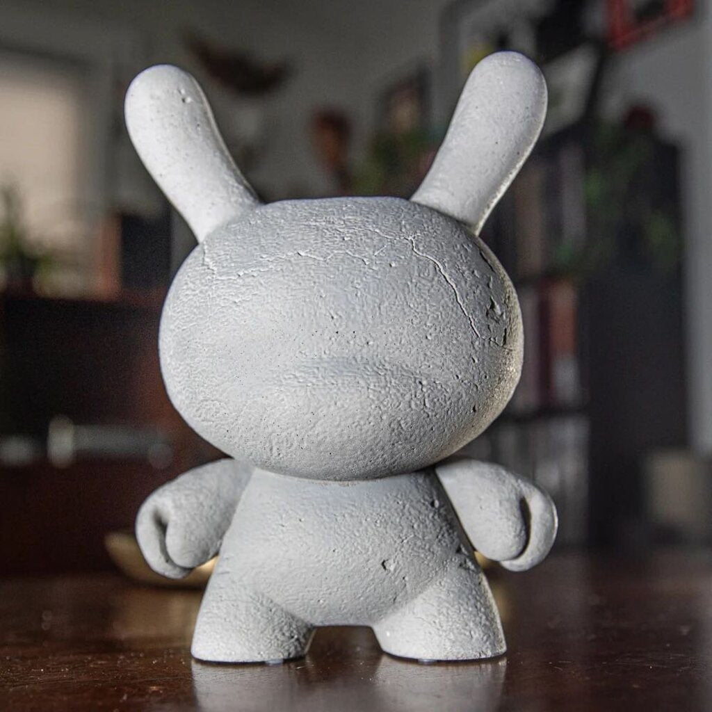 Kidrobot RAW - 8" Concrete Dunny (Limited Edition of 1000)