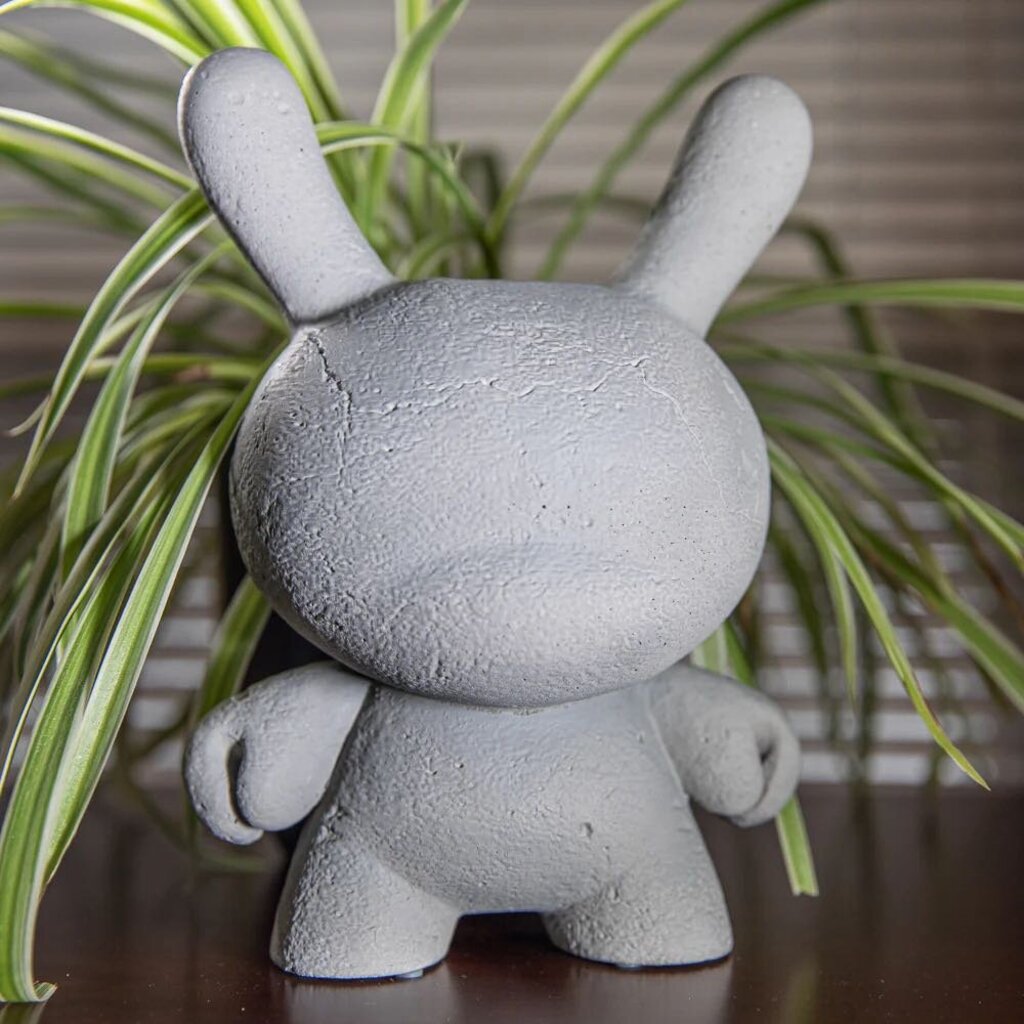 Kidrobot RAW - 8" Concrete Dunny (Limited Edition of 1000)