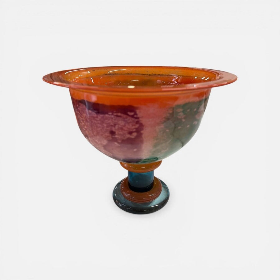 Kosta Boda Kjell Engman Art Glass Compote