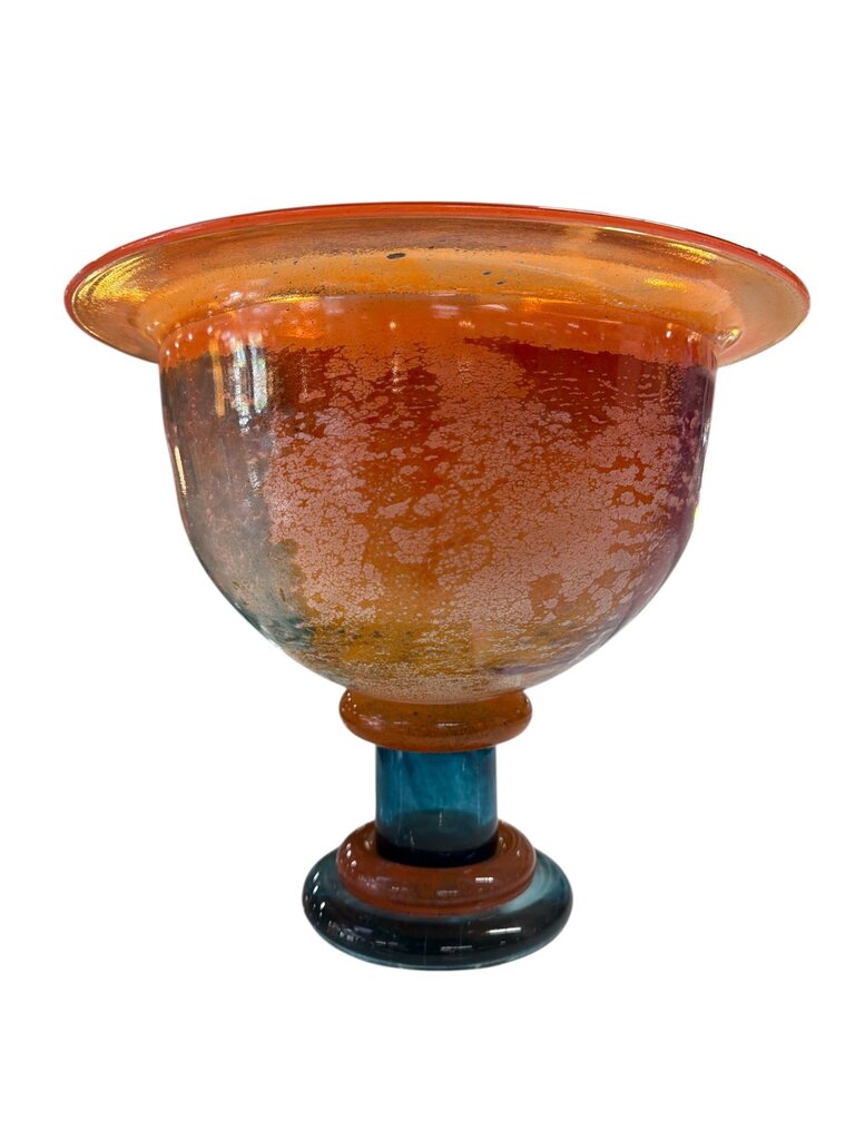 Kosta Boda Kjell Engman Art Glass Compote