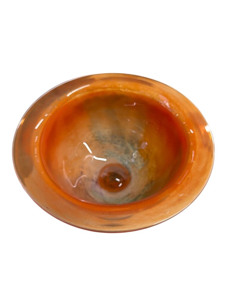 Kosta Boda Kjell Engman Art Glass Compote