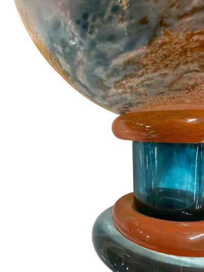 Kosta Boda Kjell Engman Art Glass Compote
