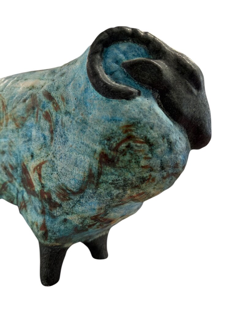 Vintage Bitossi Italian Ceramic Bull