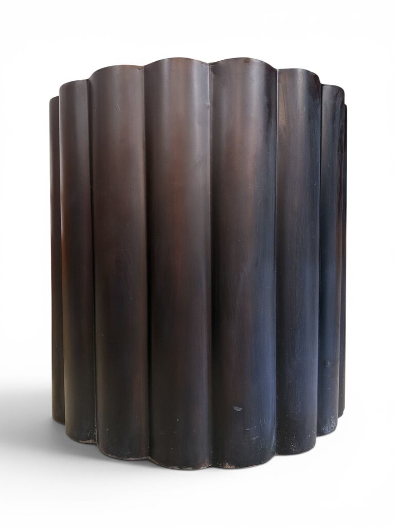 PAIR Global Views Bronzed Metal Side Tables (Set of 2)