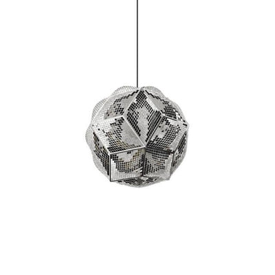 Puff Shade Stainless Steel Pendent by Tom Dixon