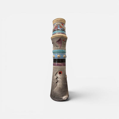 William Attaway CA Ceramic Artist Decorative Vase ca. 1985