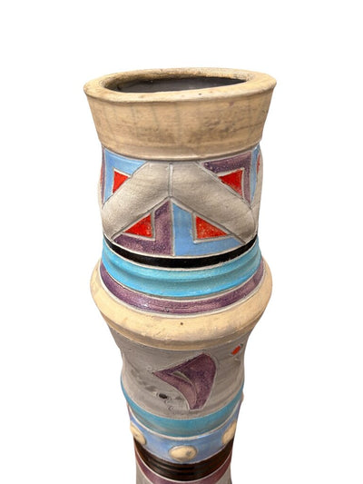 William Attaway CA Ceramic Artist Decorative Vase ca. 1985