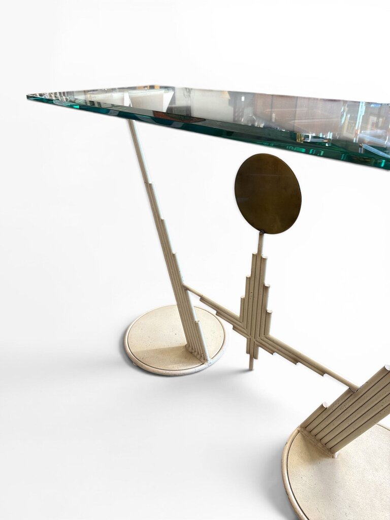 Curtis Jere Vintage Console Table