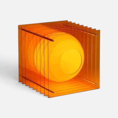 LớP Big Square in Orange Acrylic