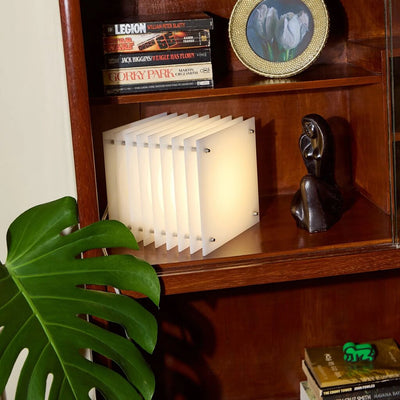 LớP Small Square in Milky Acrylic