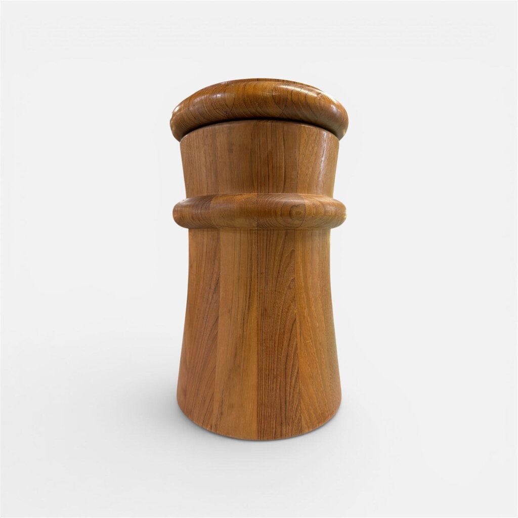 Solid Slaved Teak Mid Century Dansk IHQ Ice Bucket