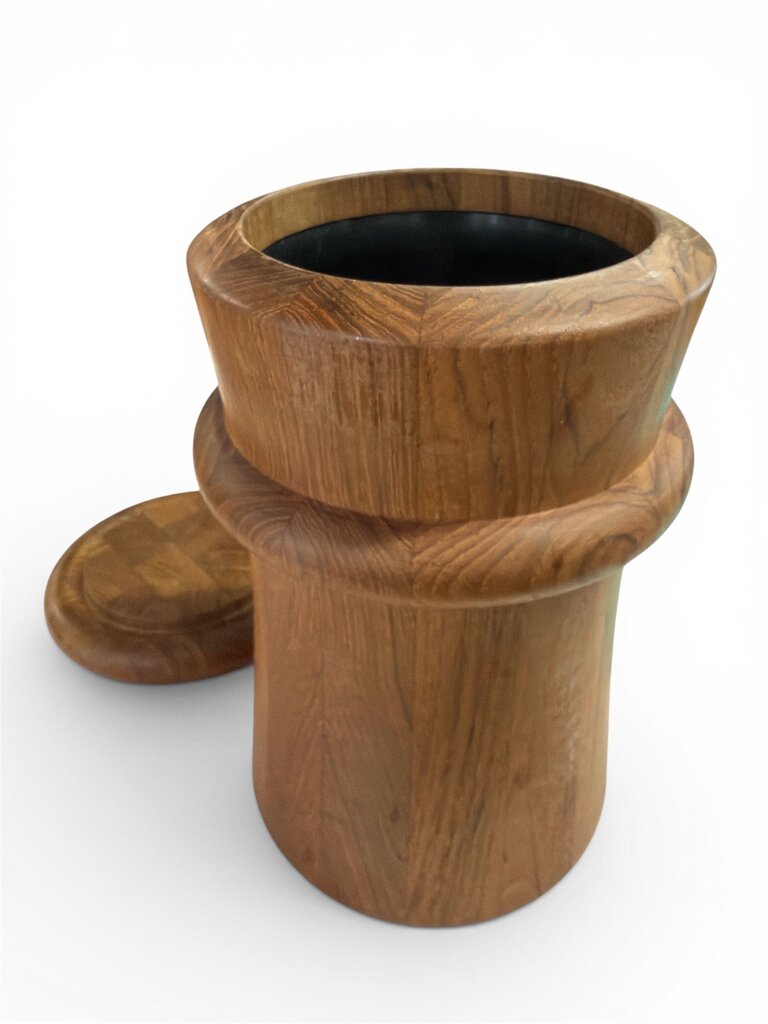 Solid Slaved Teak Mid Century Dansk IHQ Ice Bucket