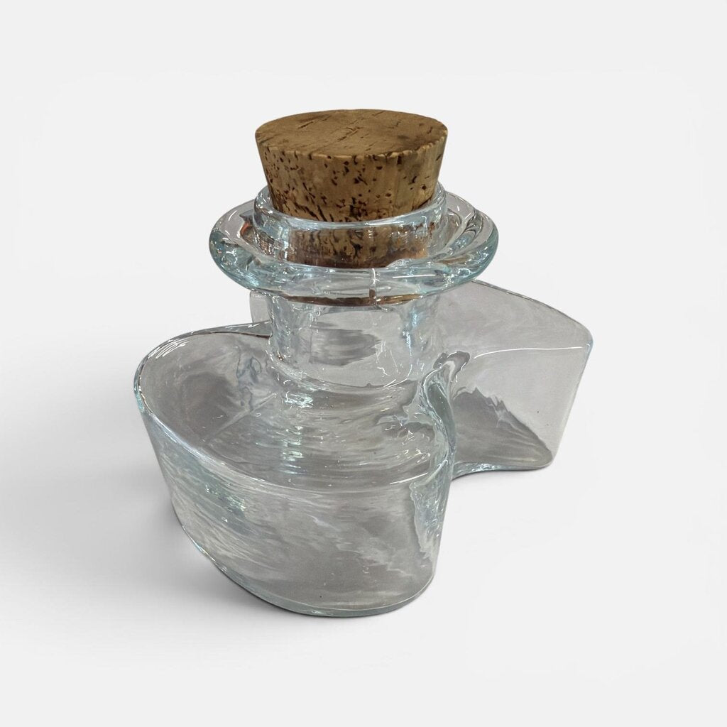 Mid Century Holmegaard Brutalist Decanter