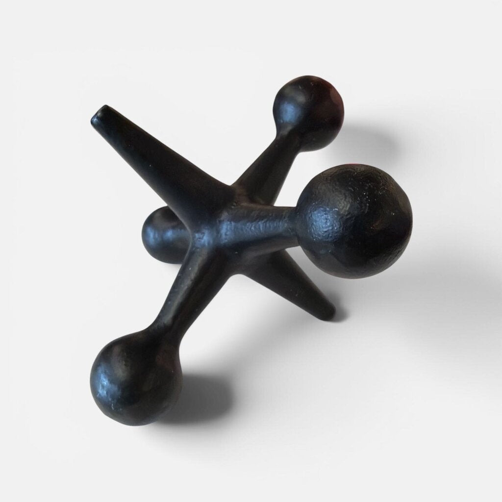 RARE Iron Jax Bookend or Door Stop