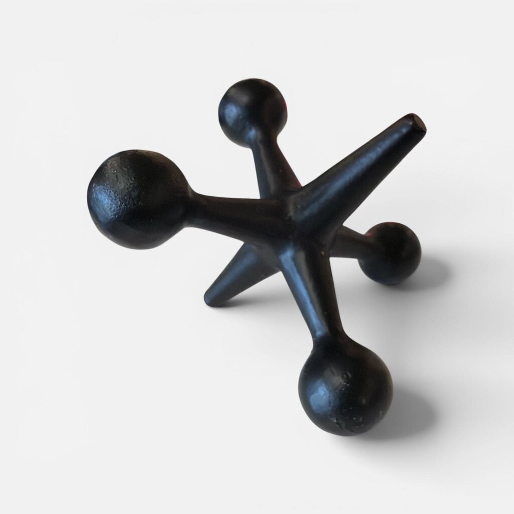 RARE Iron Jax Bookend or Door Stop