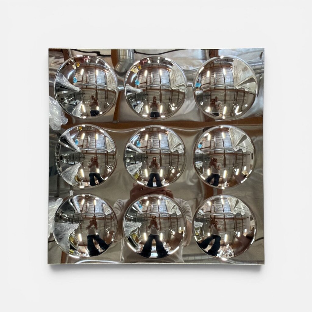 POP Art 9 Bubble Mirror Small 18.5 x 18.5