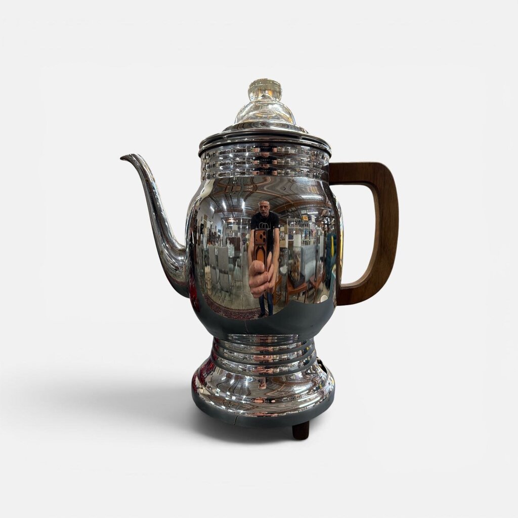Vintage Classic Art Deco 1940's or 1950's Manning-Bowman Electric Percolator