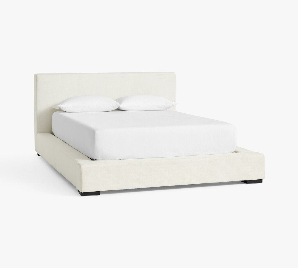 MINT Oatmeal Linen Queen Bed