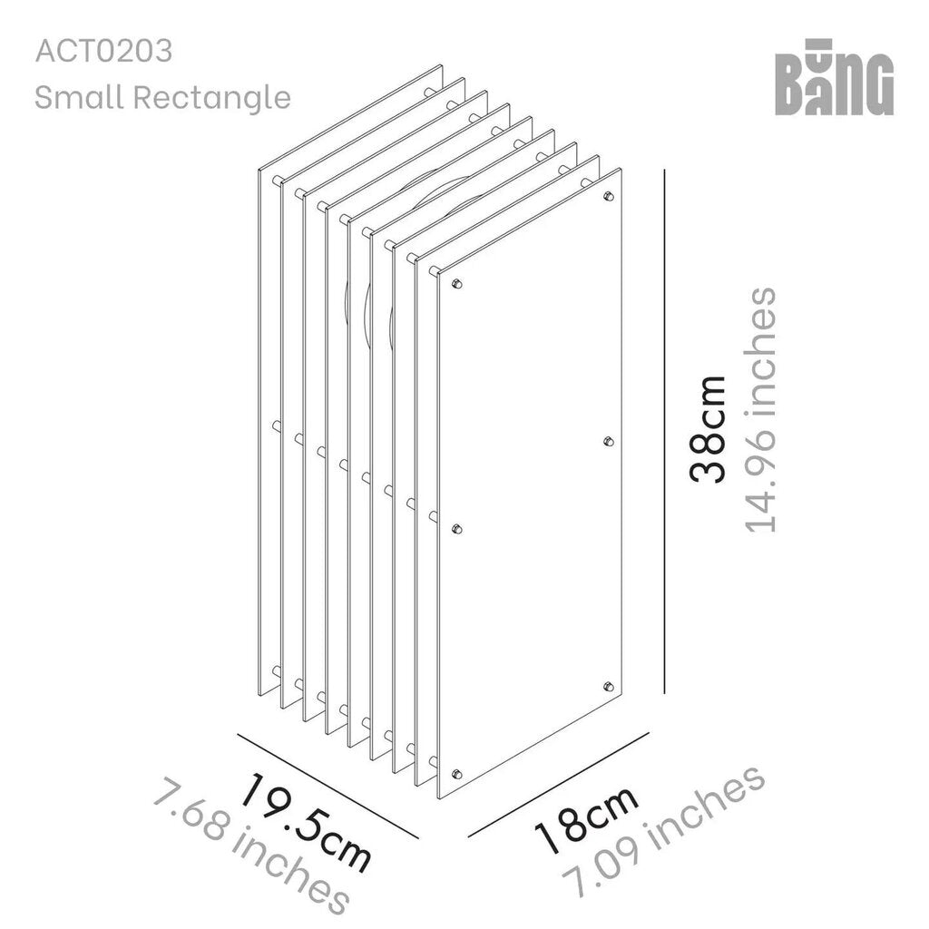 LớP Small Rectangle in Dreamy Acrylic