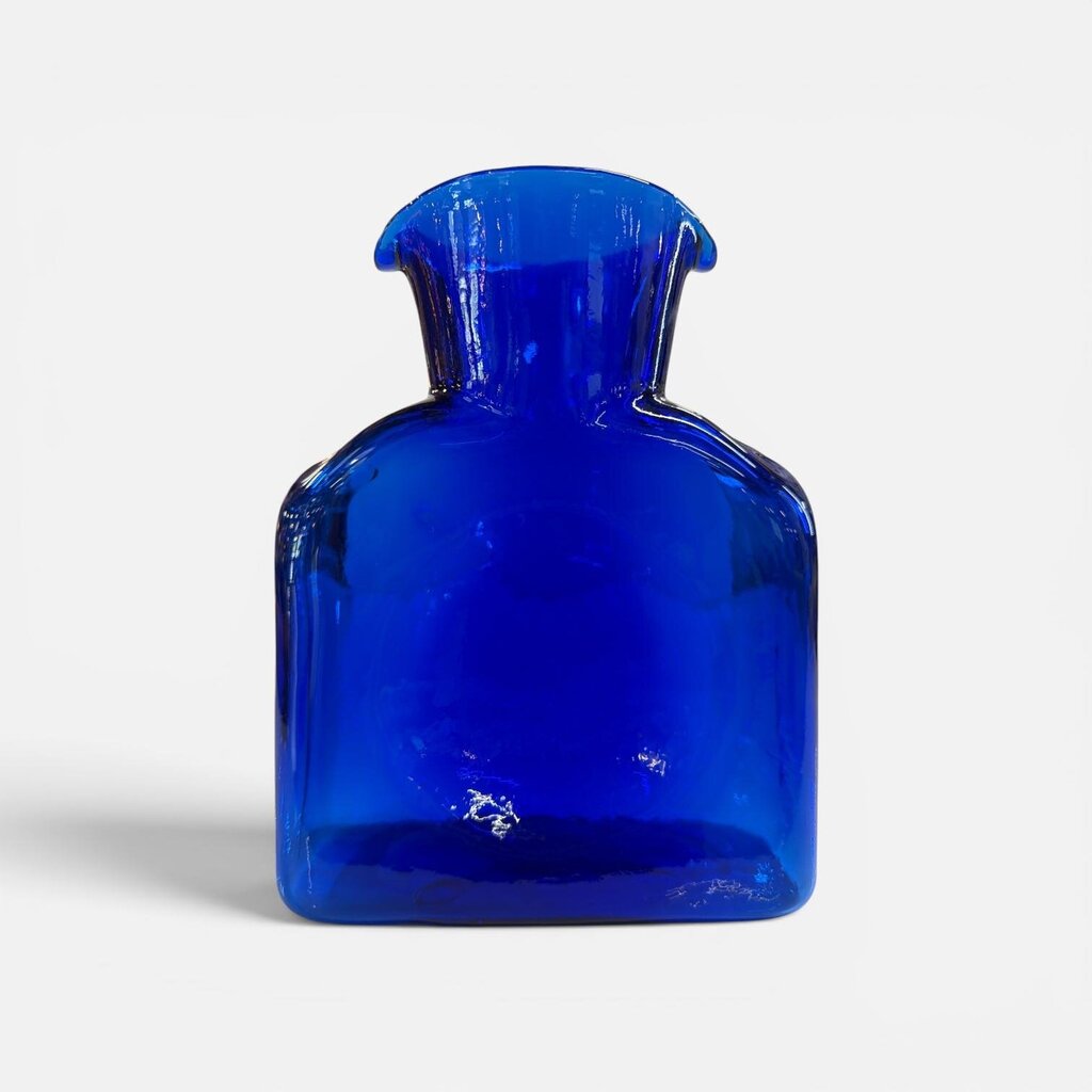Vintage Blenko Cobalt Blue Water Pitcher