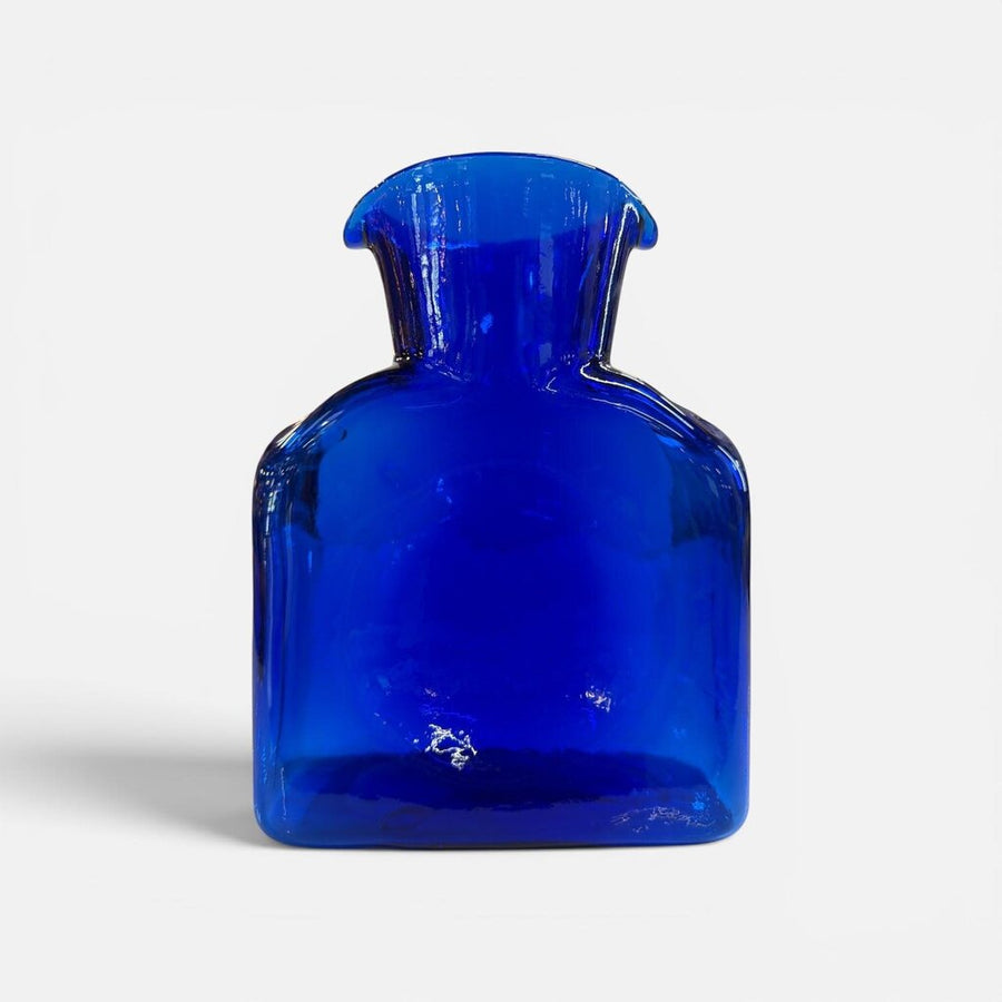Vintage Blenko Cobalt Blue Water Pitcher