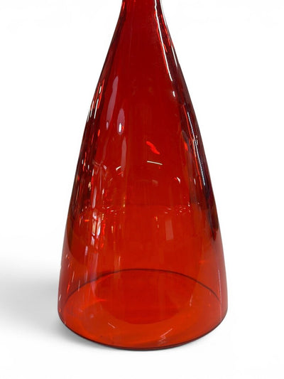 RARE 1958 Vintage Blenko Double Chalice Goblet Designed by Wayne Husted