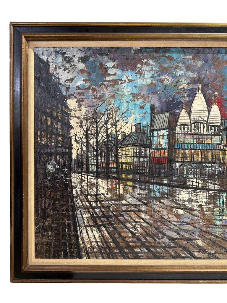 Mid Century French Street Scene