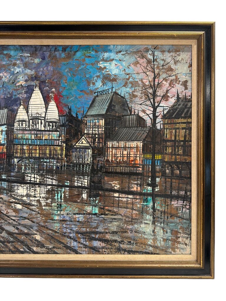Mid Century French Street Scene