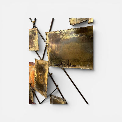Mi Century Matal Wall Art by Jacqueline Huhem