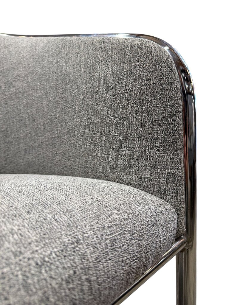 Vintage 1970's Anton Lorenz for Thonet Barrel Back Tub Chair - New Upholstery